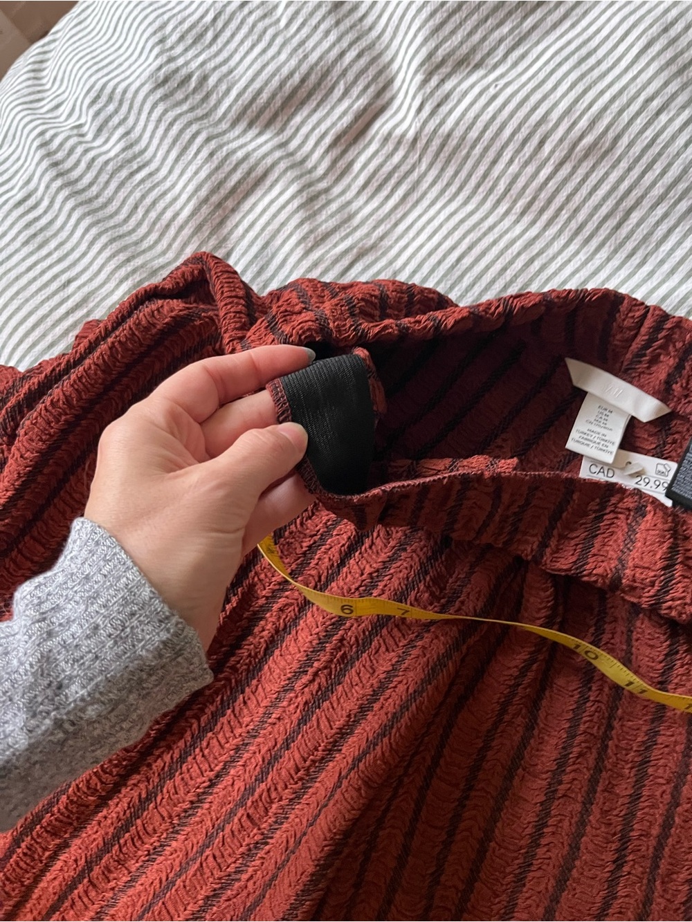 H&M Rust knit pants - Picture 5 of 8